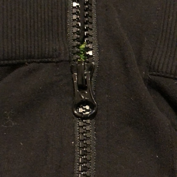 Lululemon Kung Fu Jacket II (First Release) Black Herringbone Stripe Size L - Picture 9 of 9